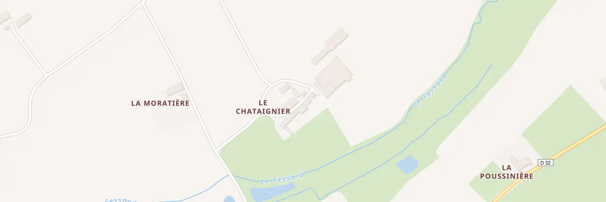 Plan du 5018 Le Chataignier à Oizé