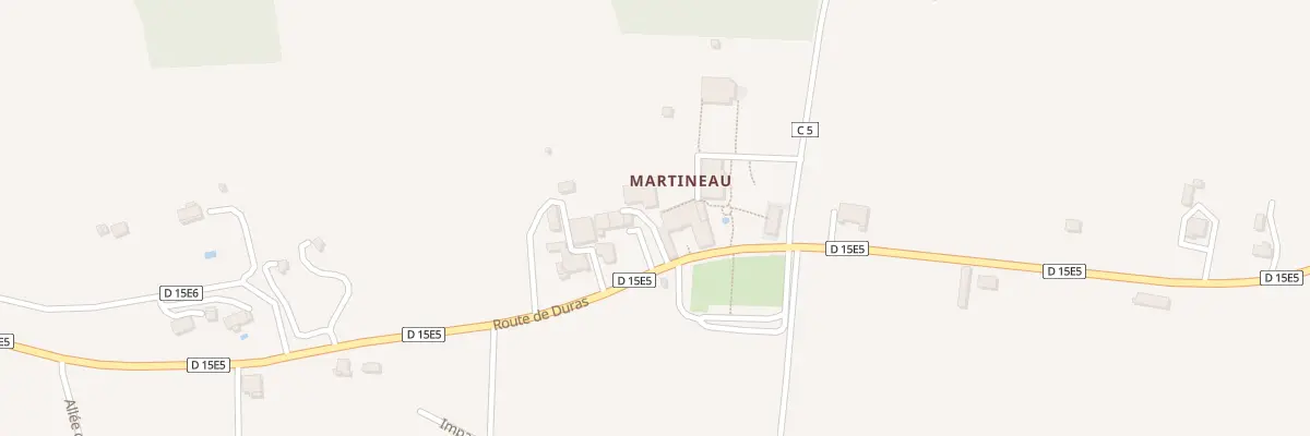 Plan du 15 Martineau à Dieulivol