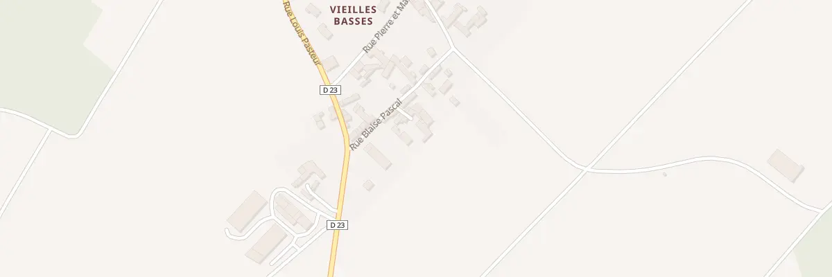 Plan du 8 Rue Blaise Pascal à Basses