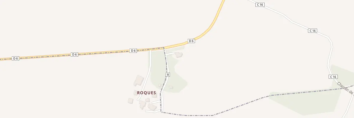 Plan de Roques à Labastide-Castel-Amouroux
