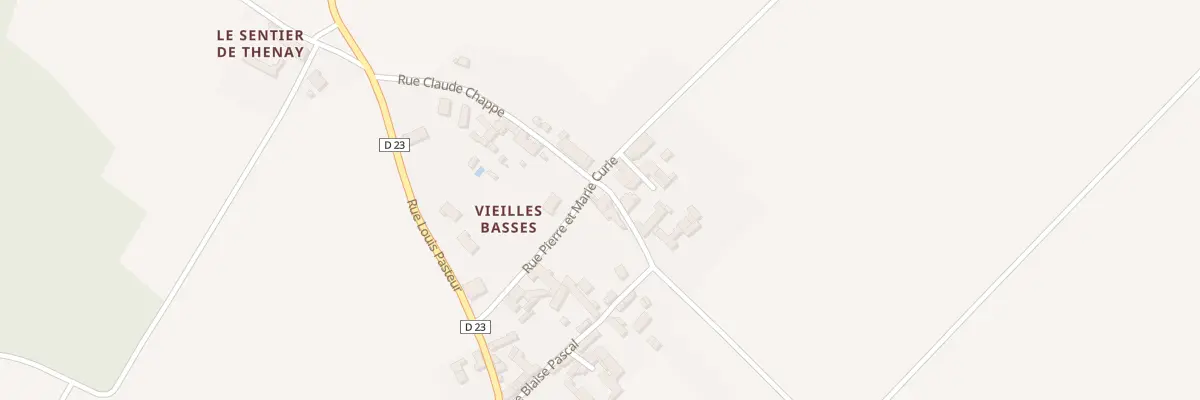 Plan du 10 Rue Pierre et Marie Curie à Basses