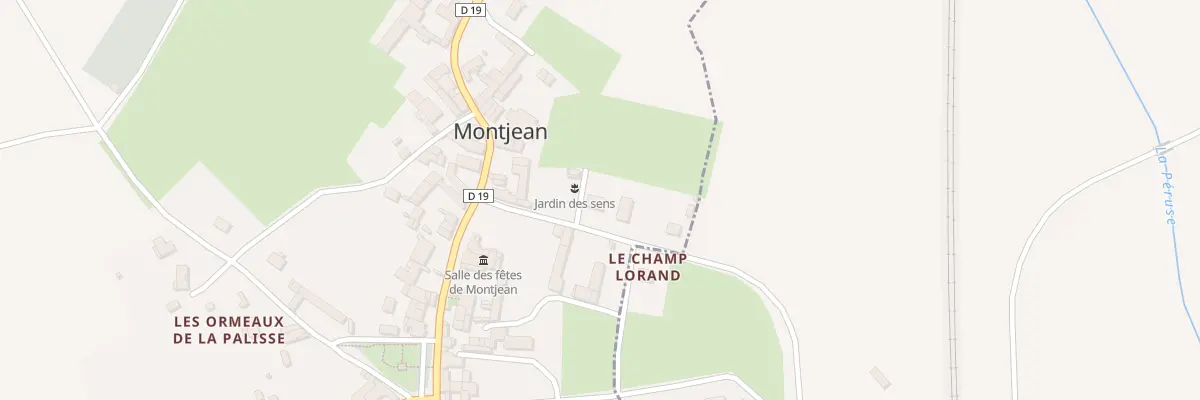 Plan du 3 Rue du Peu à Montjean