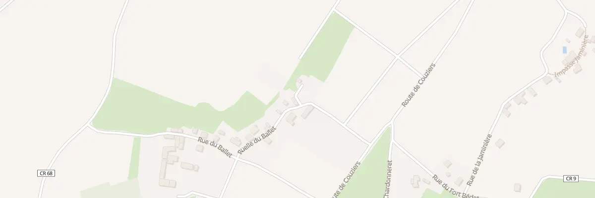 Plan du 2 Rle du Ballet à Saint-Germain-sur-Vienne