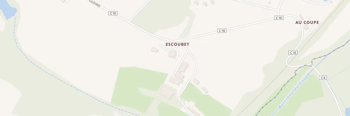 Plan du 2142 Rte de Guinlet à Eauze
