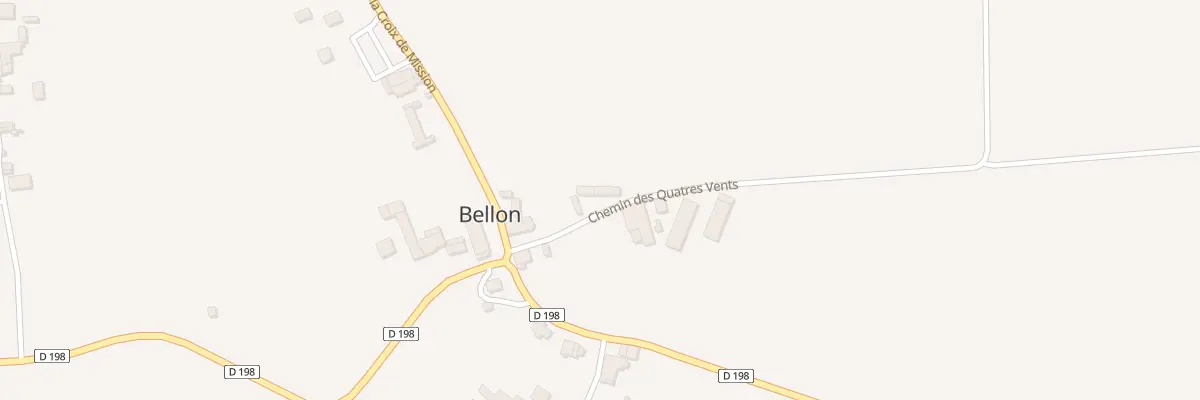 Plan du 89 Che des Quatres Vents à Bellon