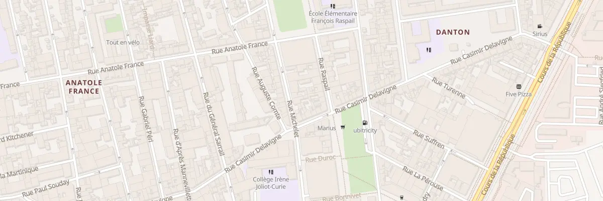 Plan du 34 Rue Michelet au Havre