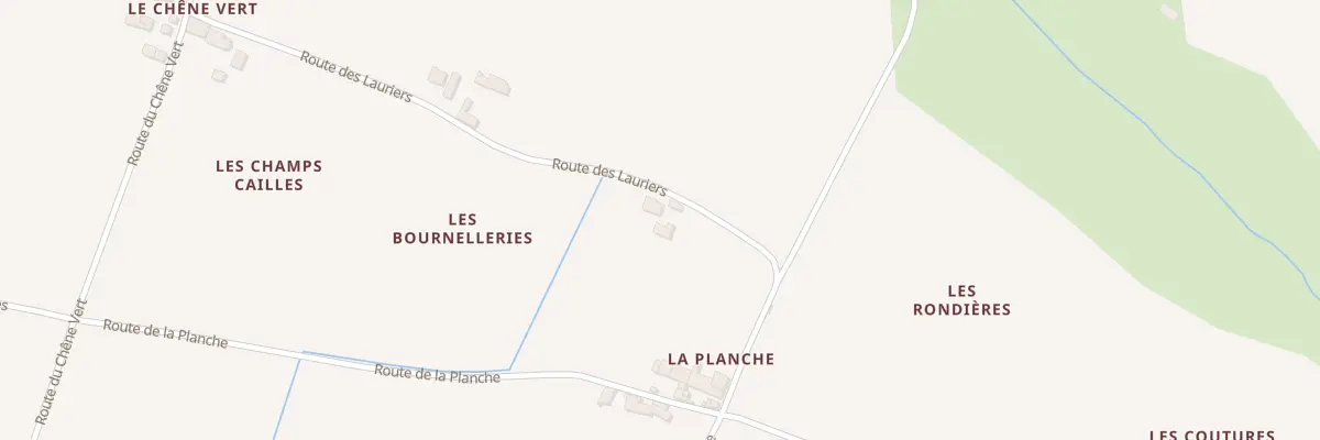 Plan du 15 La Planche à Chouzé-sur-Loire