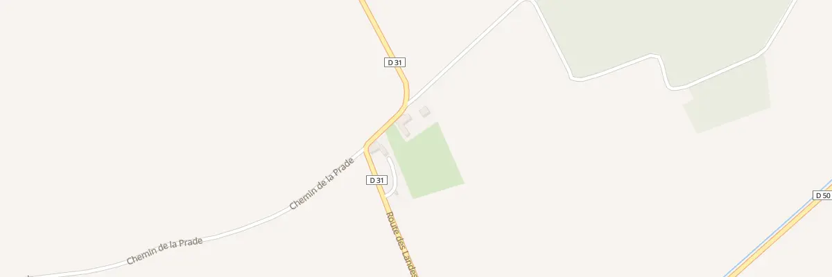 Plan du 5026 Rte des Landes à Sauveterre