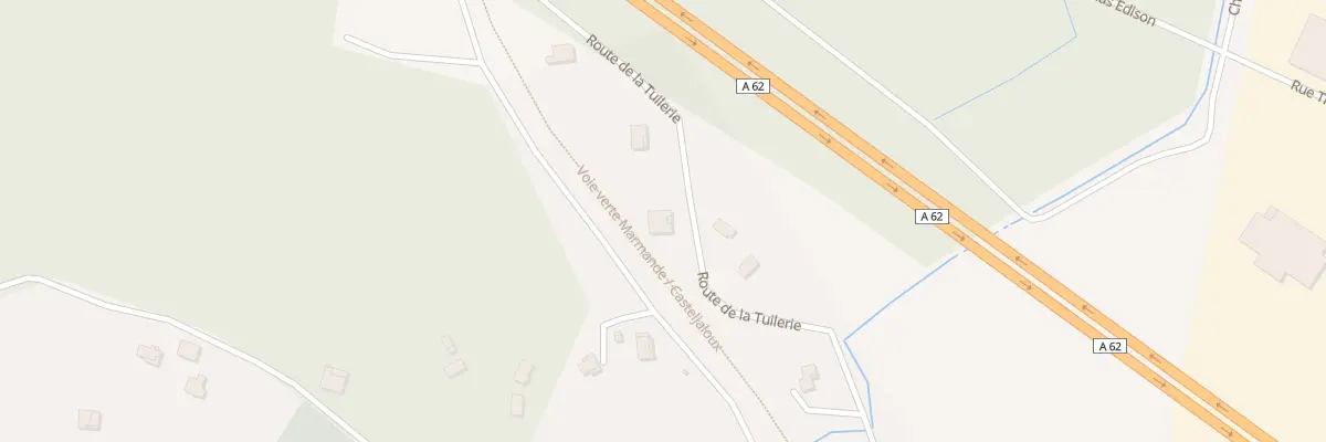Plan du 309 Rte de la Tuilerie à Samazan