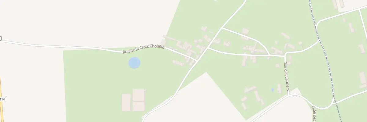 Plan du 4 Rue de la Croix Cholette à Messé