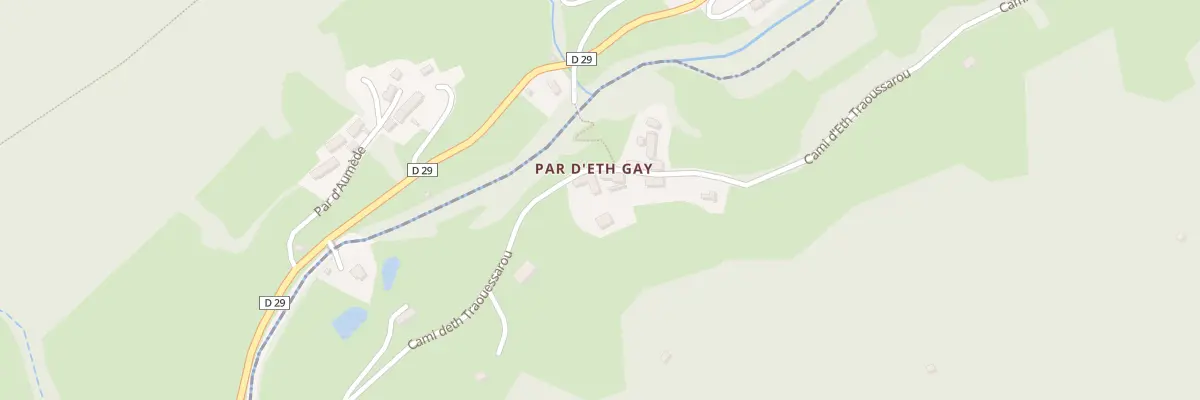 Plan du 115 Qua Par d’Eth Gay à Beaudéan