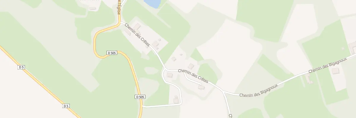 Plan du 9 Che des Crêtes à Monfaucon