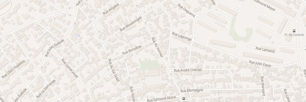 Plan du 31 Rue du Vornier au Havre