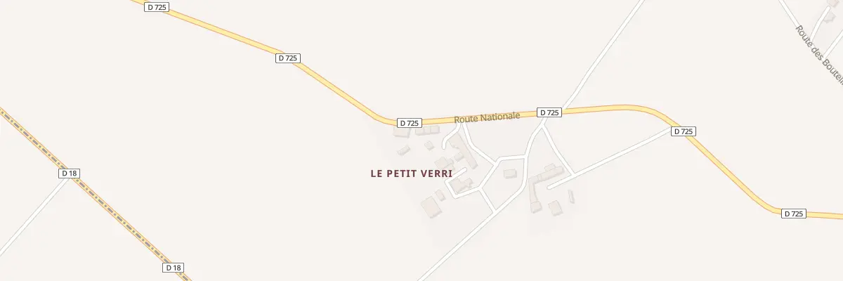 Plan du 5 Petit Verrines à Chouppes