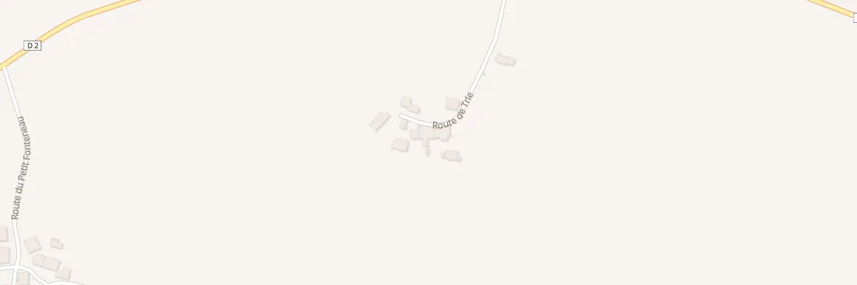 Plan du 5 Rte de Trie à Saint-Romain