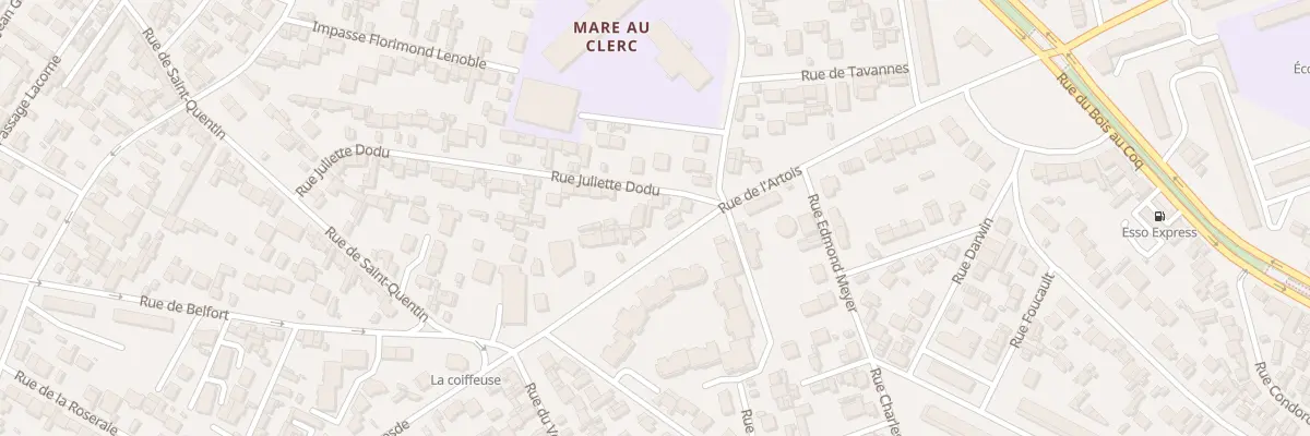 Plan du 50 Rue Juliette Dodu au Havre