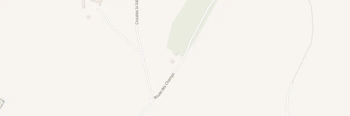 Plan du 1 Rte des Champs à Crouttes