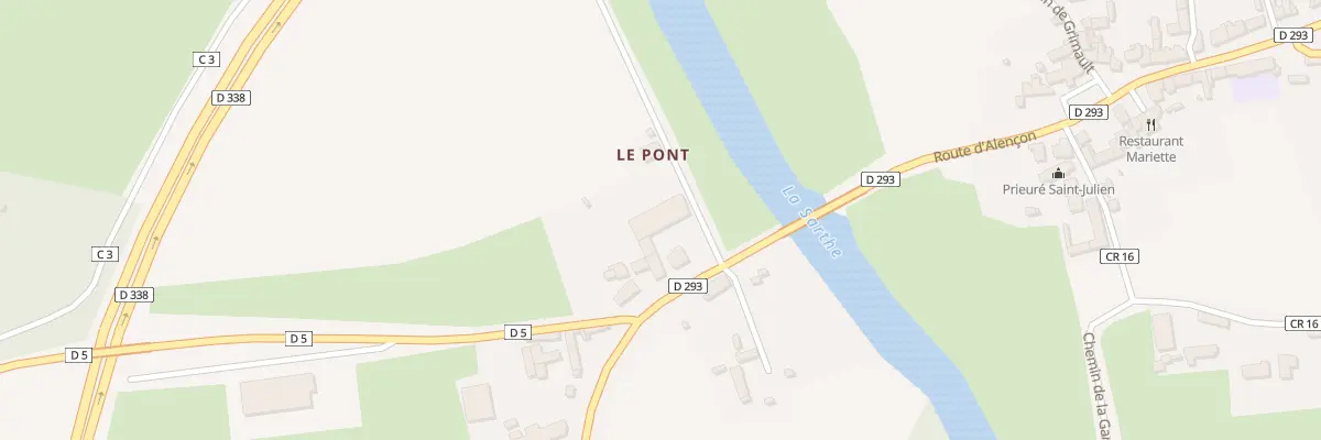 Plan du 2 La Boule d’Or à Saint-Marceau