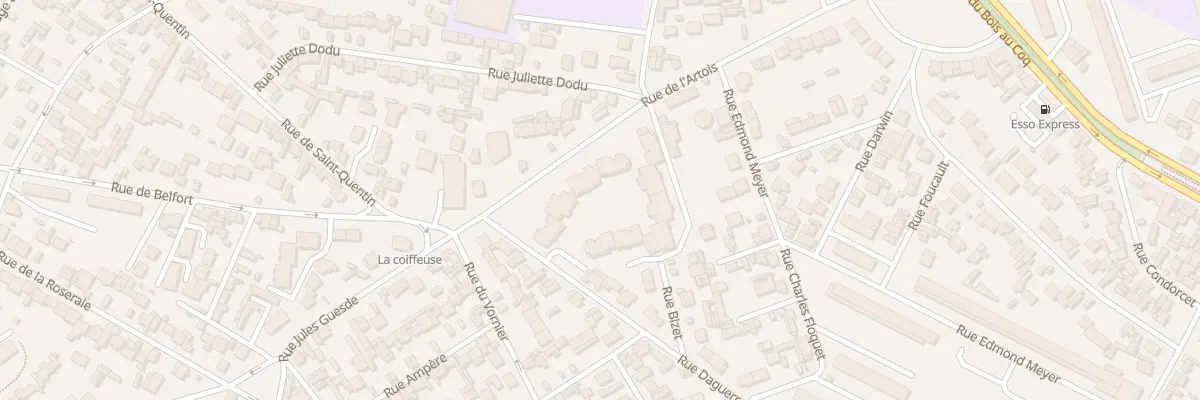 Plan du 28 Rue Daguerre au Havre