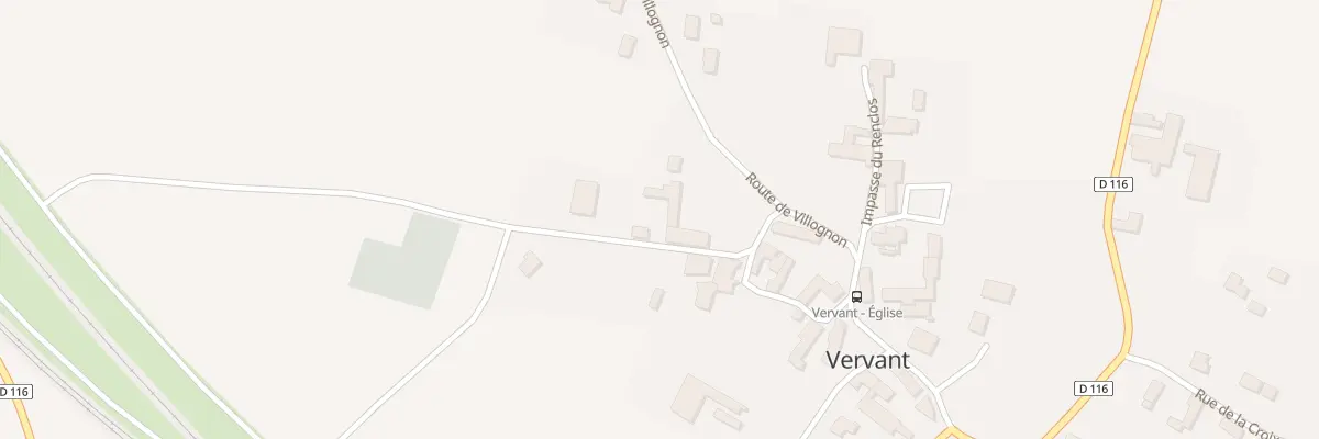 Plan du 5009 Le Bourg à Vervant