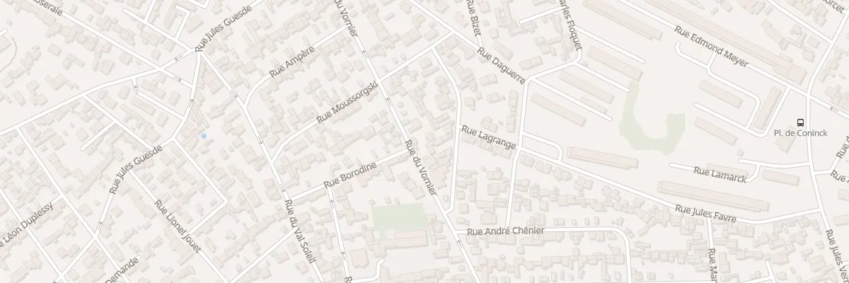 Plan du 30 Rue du Vornier au Havre