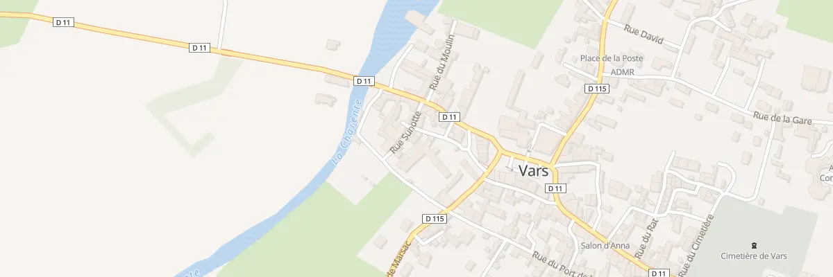 Plan du 5980 Rue du Puit de la France à La Boixe