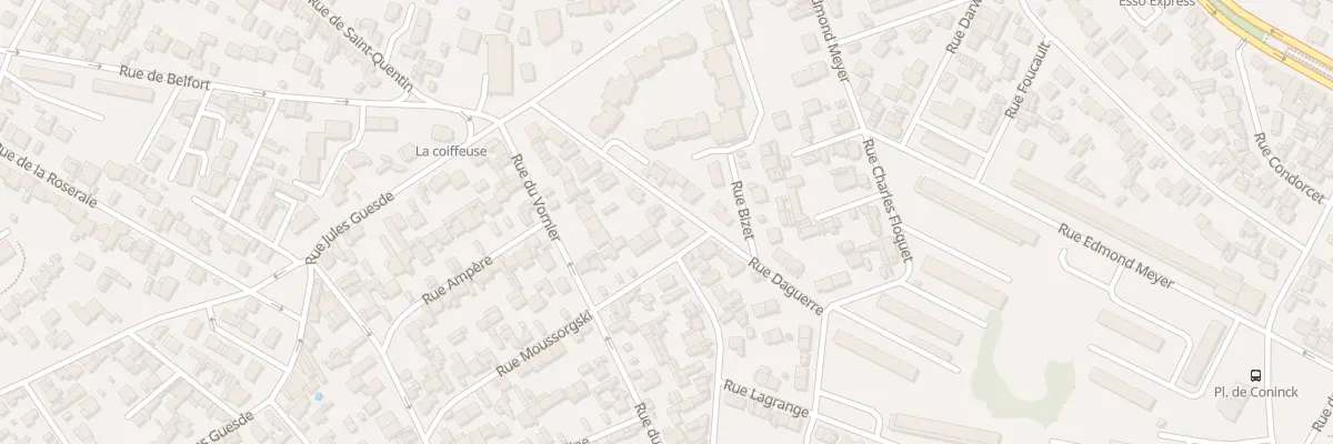 Plan du 19 Rue Daguerre au Havre