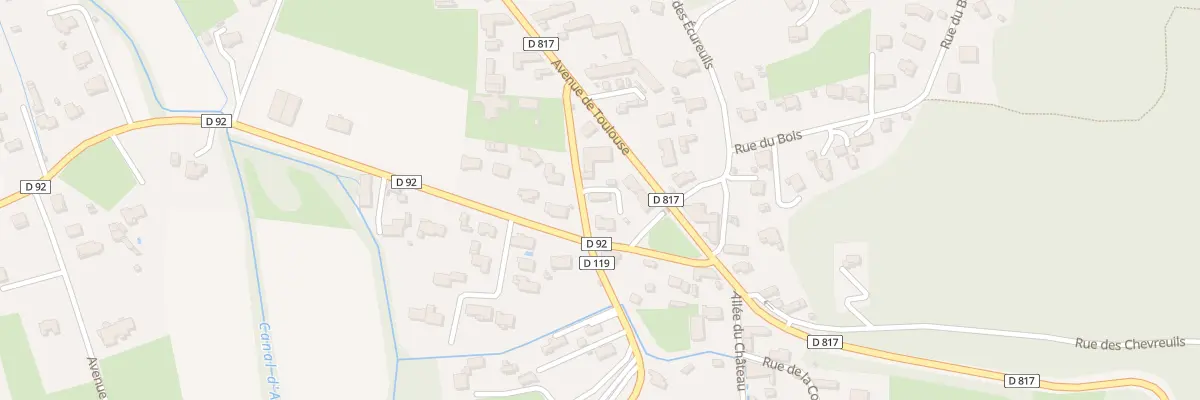 Plan du 28T Rue de la Paix à Barbazan-Debat