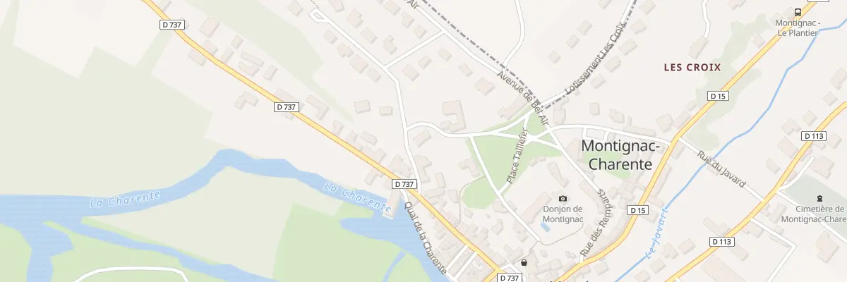 Plan du 6 Rue de la Vervante à La Boixe