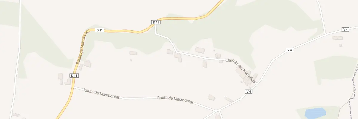 Plan du 7 Che des Noisetiers à Vélines