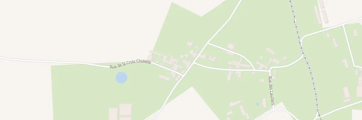Plan du 9 Rue de la Croix Cholette à Messé