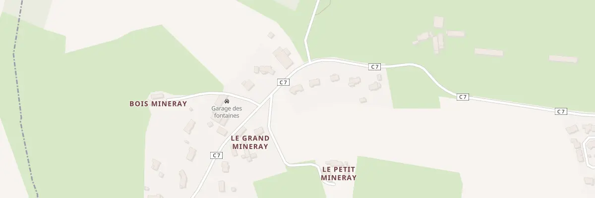 Plan du 55 Rte des Fontaines à Rouillon