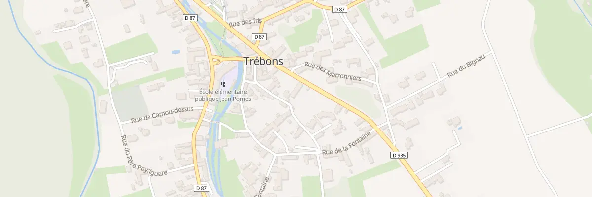 Plan du 44 Av Victimes du 11 Juin 1944 à Trébons
