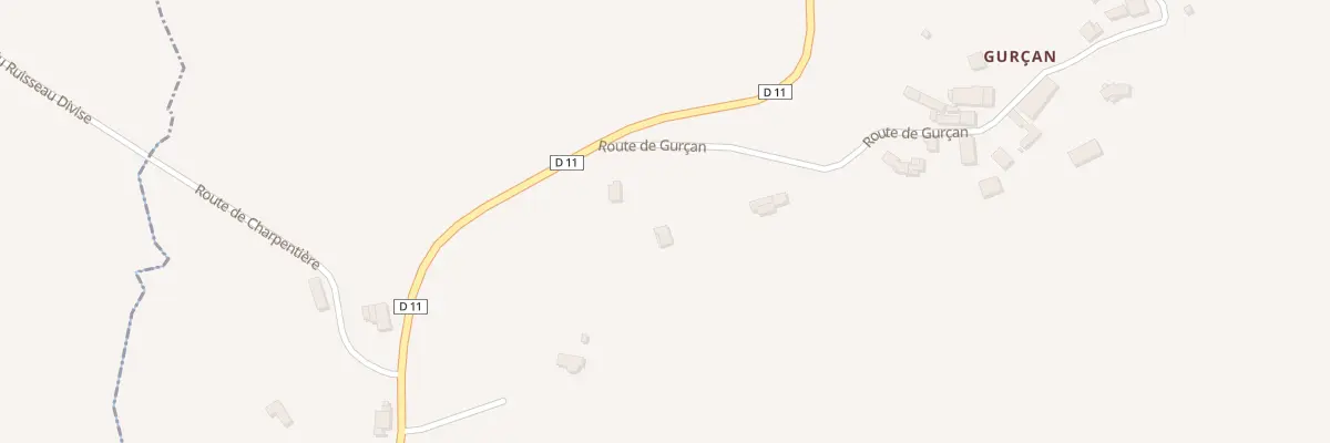Plan du 121B Charpentiere-Sud à Montazeau