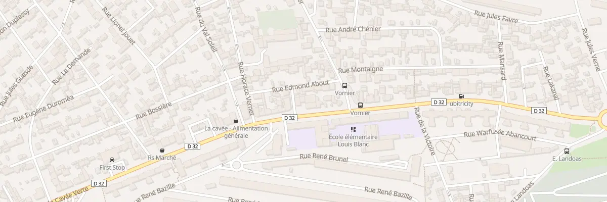 Plan du 289 Rue de la Cavée Verte au Havre