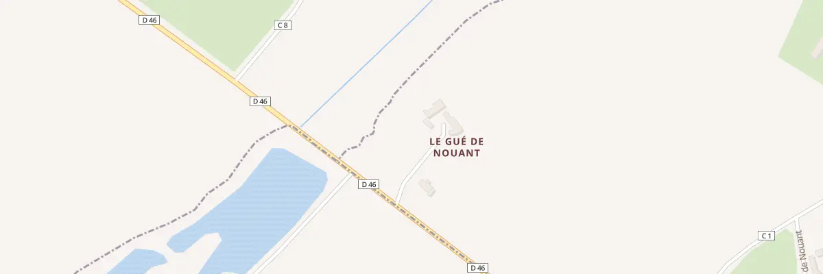 Plan du 254 Rte de Lavardin à La Milesse