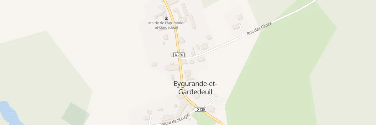 Plan du 20 Rue des Cèpes à Eygurande-et-Gardedeuil