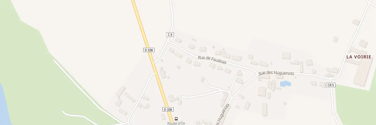 Plan du 6 Rue de Faudoas à Juillé