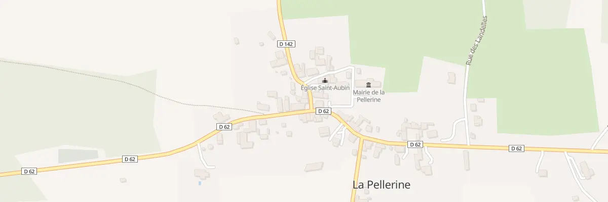 Plan du 1B Rte de Noyant à La Pellerine