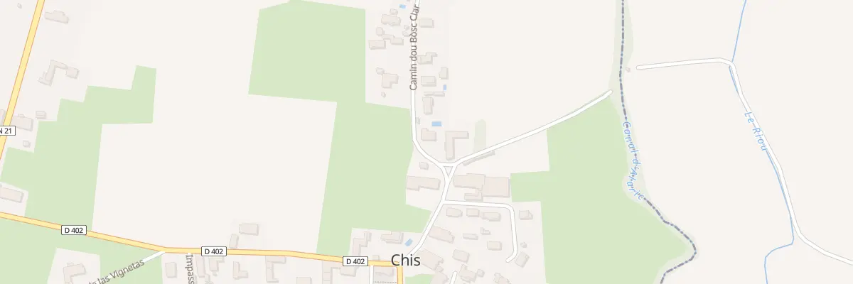 Plan du 12 Cami Dou Bosc Clar à Chis