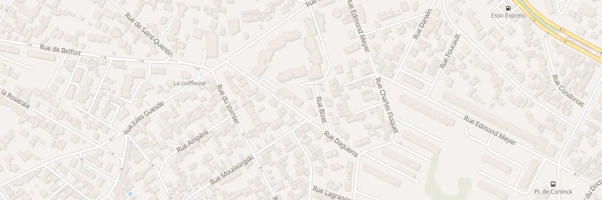 Plan du 20 Rue Daguerre au Havre