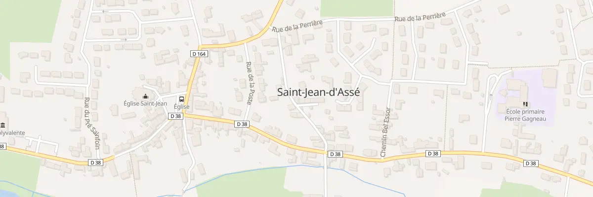 Plan du 18 Rue de Beauregard à Saint-Jean-d’Assé