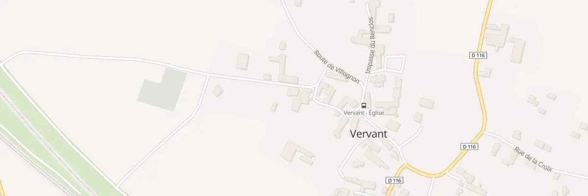 Plan du 5010 Le Bourg à Vervant