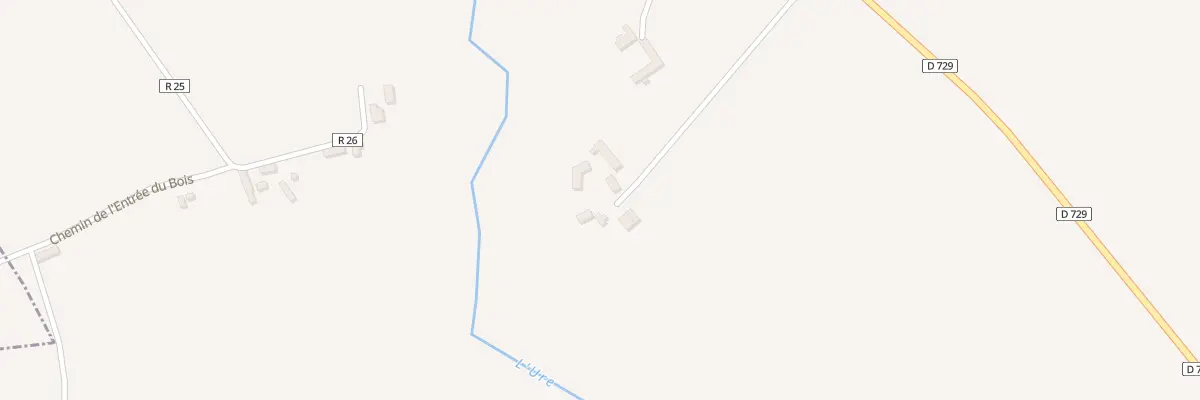Plan du 94 La Couture au Pin-au-Haras