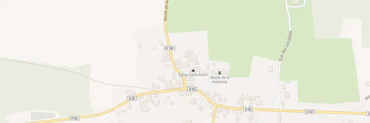 Plan du 1 Rue Saint Aubin à La Pellerine