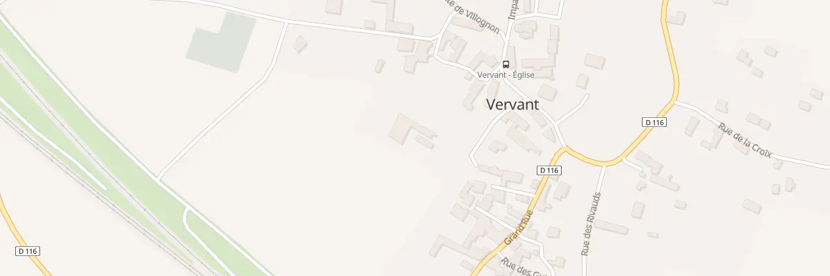 Plan du 5012 Le Bourg à Vervant
