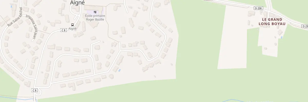 Plan du 10 All des Pentes de l’Antonniere à Aigné