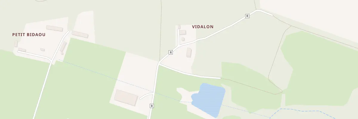 Plan du 1579 Rte de Rouillan à Saint-Pé-Saint-Simon