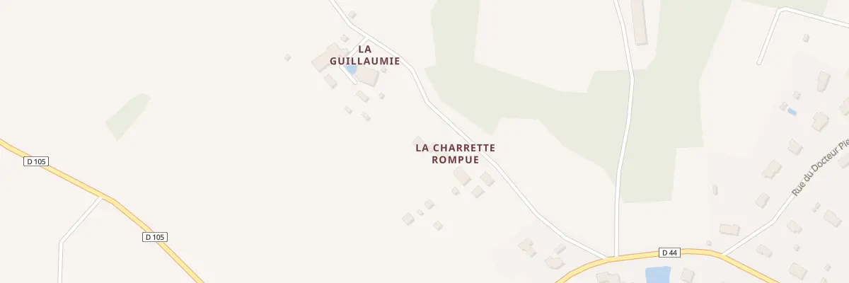 Plan du 254D La Guillaumie à Saint Aulaye-Puymangou