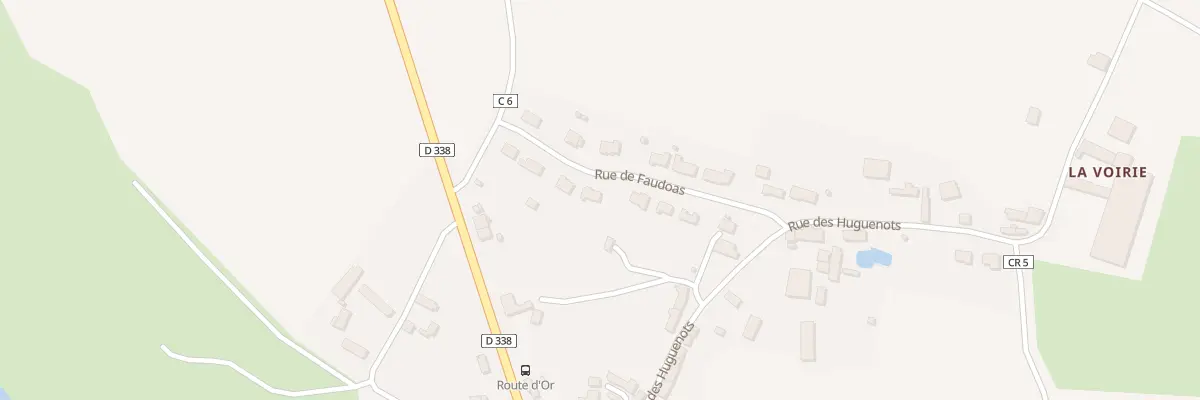 Plan du 8 Rue de Faudoas à Juillé